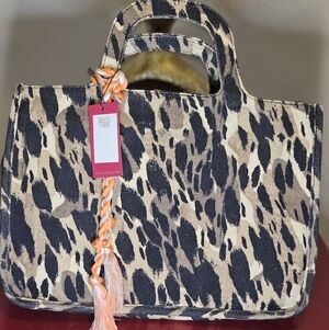 Leopard Print Tote Bag